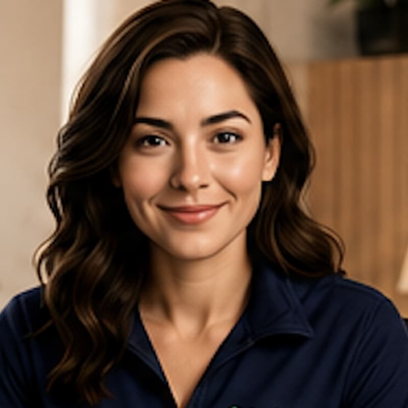 Sarah, the AI receptionist from Your New Team